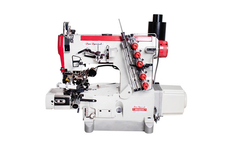 Máquina Costura Industrial Galoneira Eletrônica SS664ED-33ACX364-FT-RP-UT - Sun Special